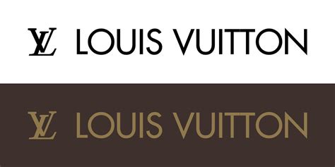 louis vuitton brown logo.